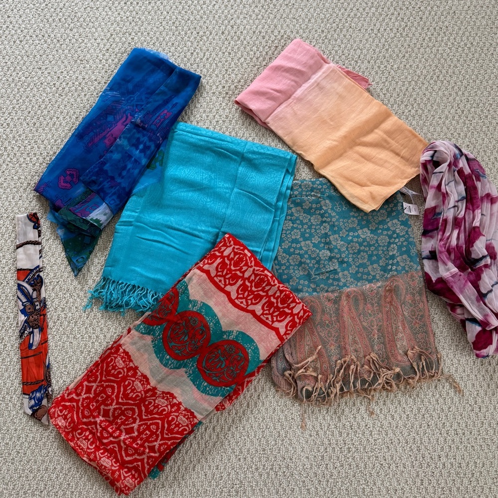 Scarf Bundle (Anthropologie, Talbots, Cynthia Rowley, etc)